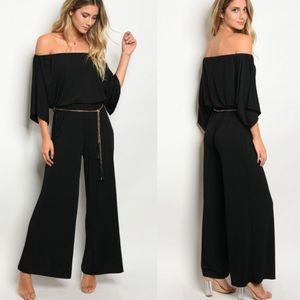 Jumpsuit - off shoulder